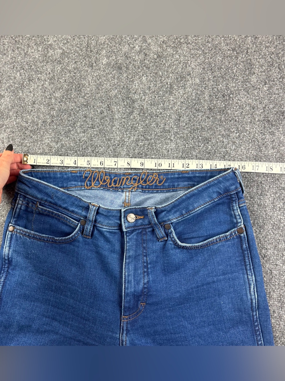 WRANGLER Women’s Denim High Rise Flare Jeans size: 30 x 36 - Picture 5 of 10